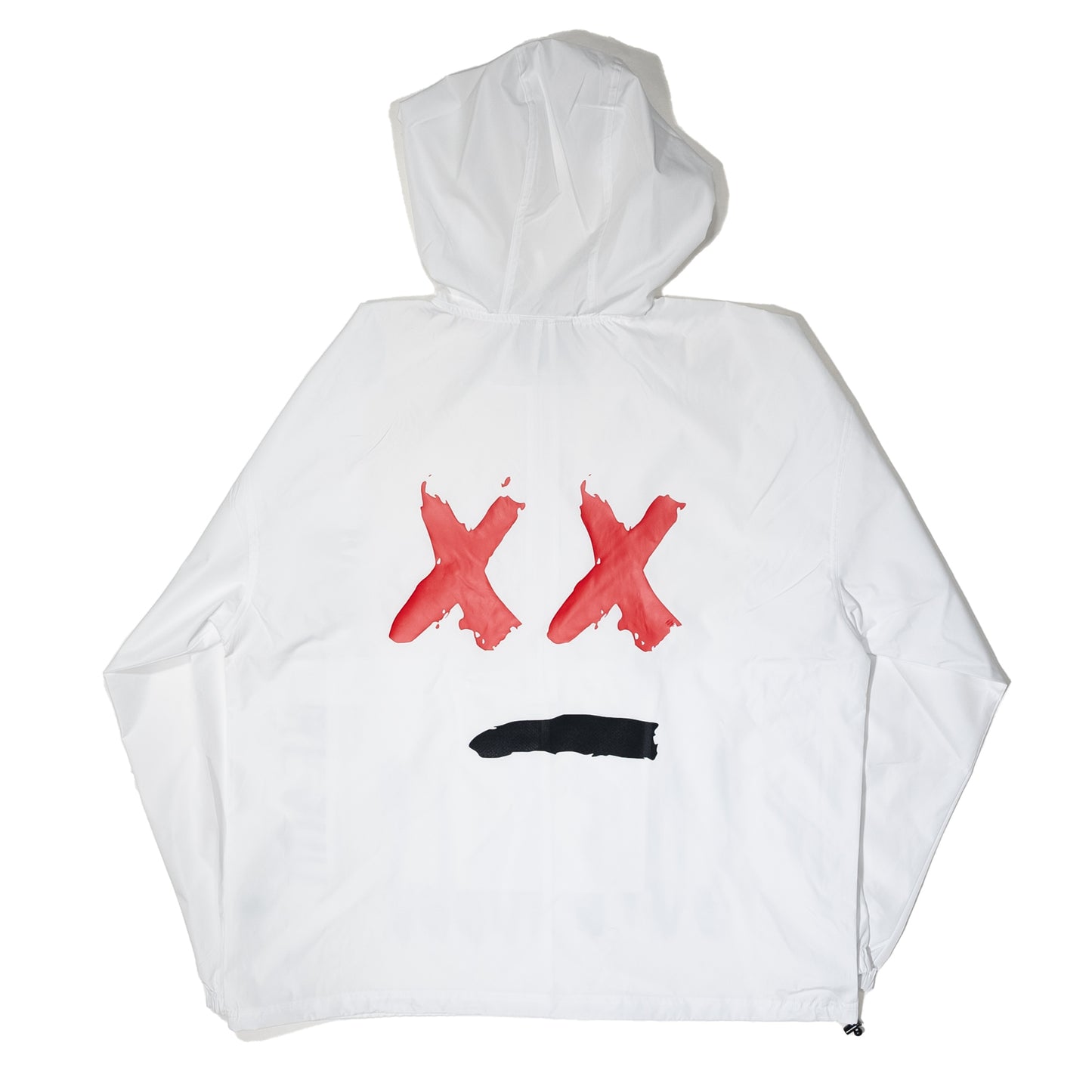 LOVE KILLS Half Zip Hooded Windbreaker